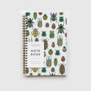 Root & Branch Paper Co. - Beetles Spiral Bound Notebook