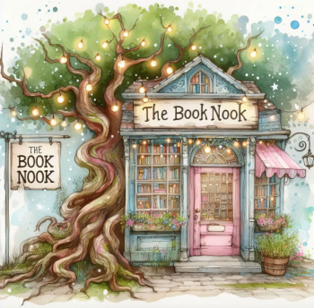 Dreamology ~ The Paper Garden - Book Nook Tree Store  DIY Painting Kit