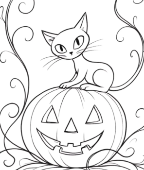 Dreamology ~ The Paper Garden - Halloween Cat DIY Painting Art Kit