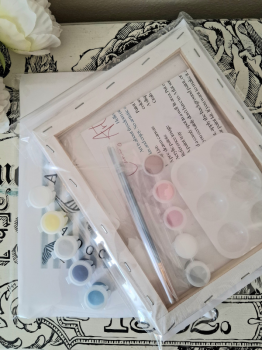 Dreamology ~ The Paper Garden - Halloween Cat DIY Painting Art Kit