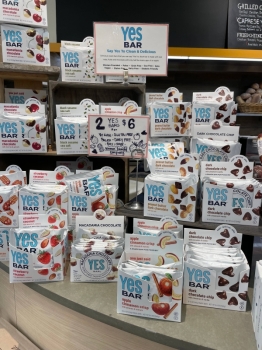 YES Bar® - Low Sugar Snack Bars - Peanut Butter Dark Chocolate - Premium Real Food Snack Bar
