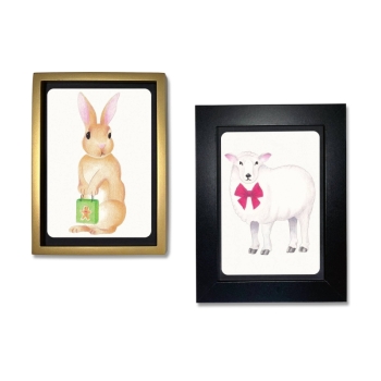 Coloring Postcards w/ 6 Winter Animal Designs (30cards)