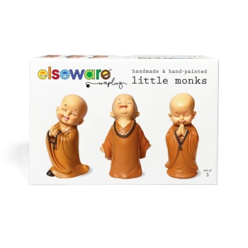 elseware unplug - 3 Little Monks- Handmade Joy for Mental Health & Self-Care