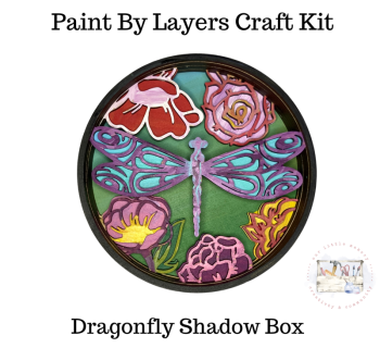 Our Little Makery (US) - Dragonfly Shadow Box Kit