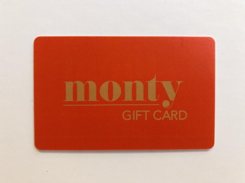 Monty Gift Card