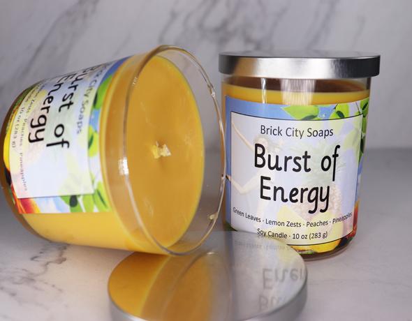 Burst of Energy Soy Wax Candle