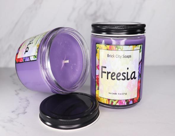 Freesia Soy Wax Candle