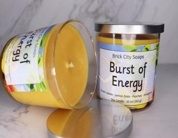 Burst of Energy Soy Wax Candle