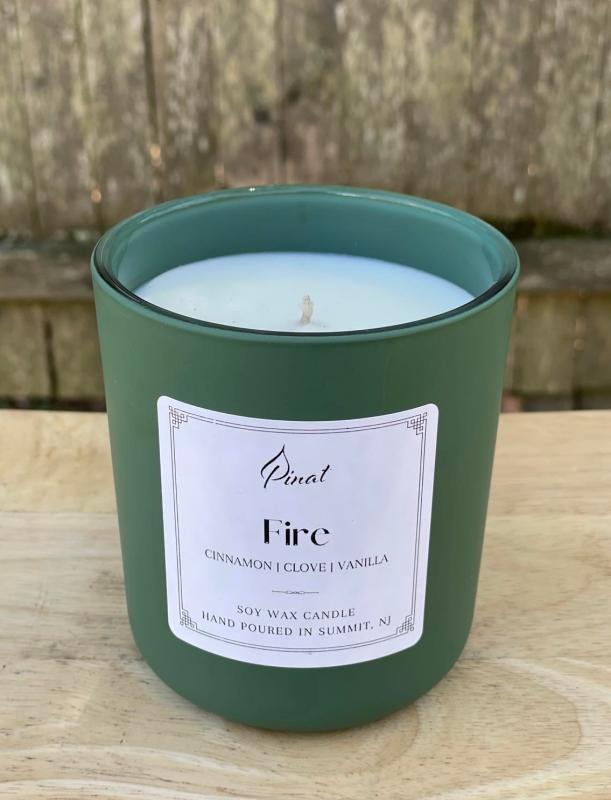 Fire Soy Wax Candle