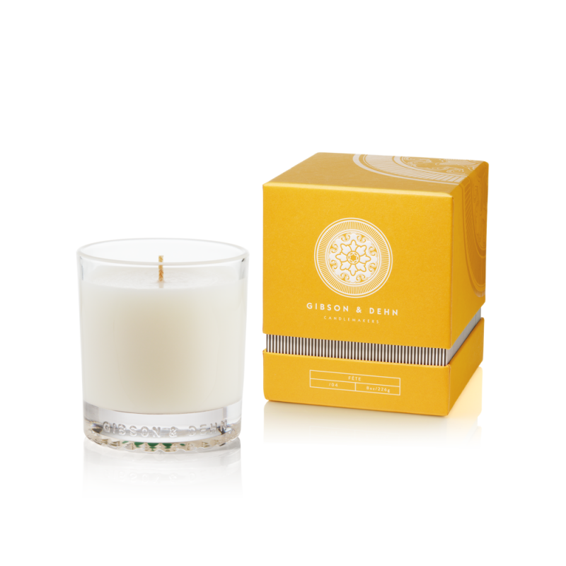Champagne Sorbet Candle by Gibson & Dehn