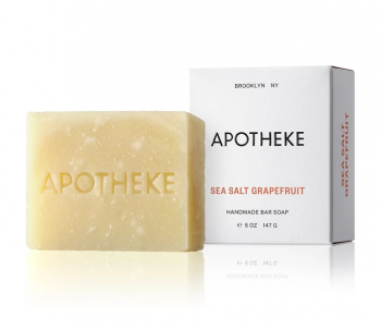 Apotheke Sea Salt Grapefruit Bar Soap