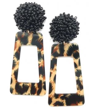 Leopard Earrings