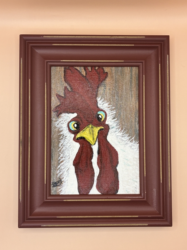 Rooster Oil Paintings