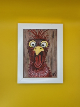 Chicken Oil Paintings