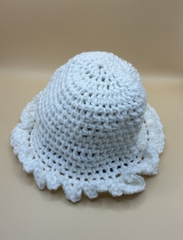Crochet Ruffle Hats