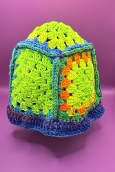 Color Block Crochet Hats