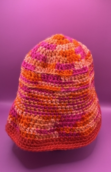 Ombre Crochet Hat