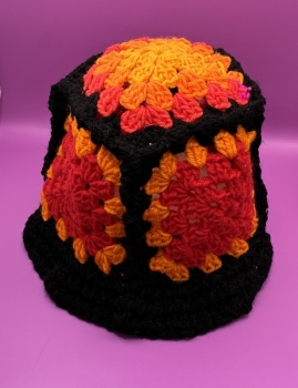 Color Block Crochet Hats