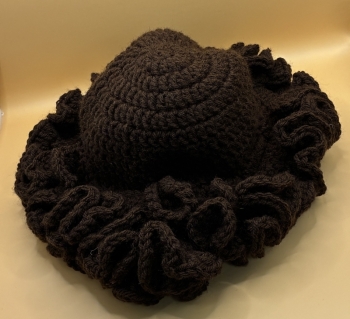 Crochet Ruffle Hats