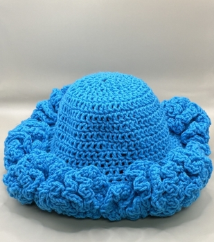 Crochet Ruffle Hats