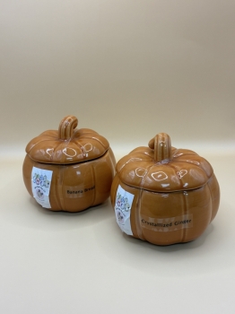 Pumpkin Glass Candles 