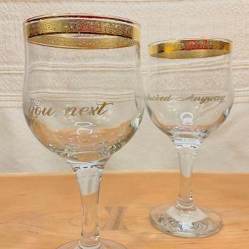 All Good Things End Wine Glass Set