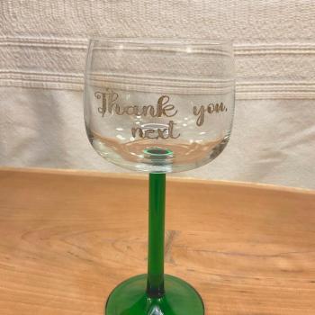 All Good Things End Wine Glass Set