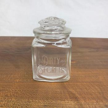 Dirty Secrets Apothecary Jar