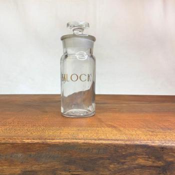 Hemlock Apothecary Bottle