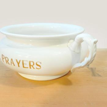 Thoughts & Prayers Chamber Pot