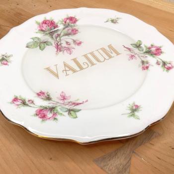Valium Dessert Plate