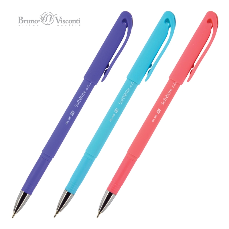 BV by Bruno Visconti - SoftWrite Joy Assortment: (Violet, Blue, Coral)