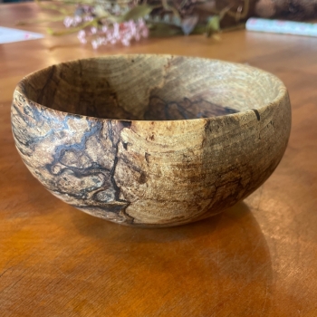 49. Spalted bowl