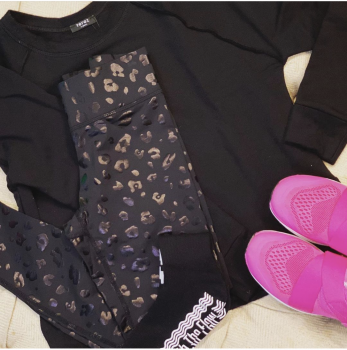 Foil Cheetah Legging