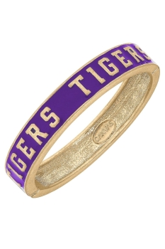 College Enamel Hinge Bangle