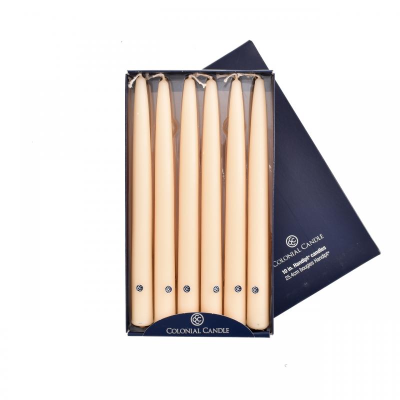 10 Inch Wheat Handipt Candles