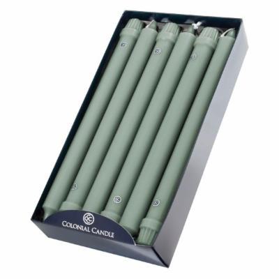 12 Inch Colonial Green Classic Candle