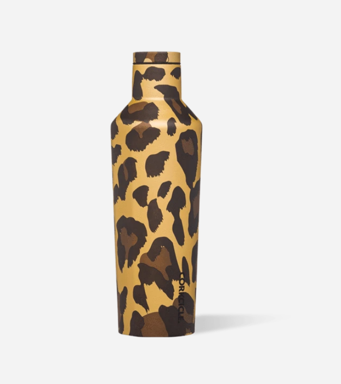 Luxe Leopard Canteen, 16 Oz.
