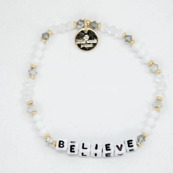 Little Words Project Bracelet - Believe