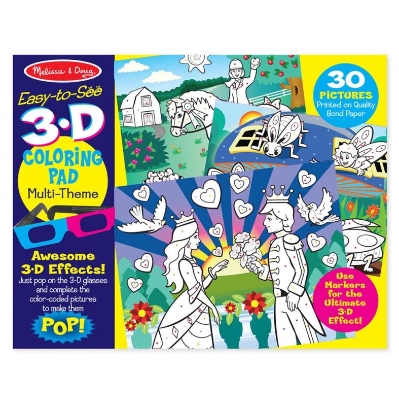 3D Coloring Book
