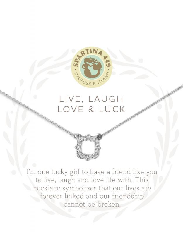 Spartina 449 Necklace - Live, Laugh, Love & Luck