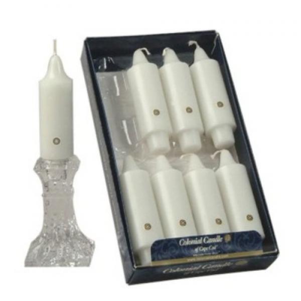 5 Inch White Grande Classic Candles