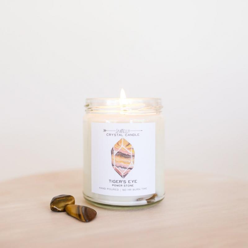 JaxKelly Candle - Tiger's Eye