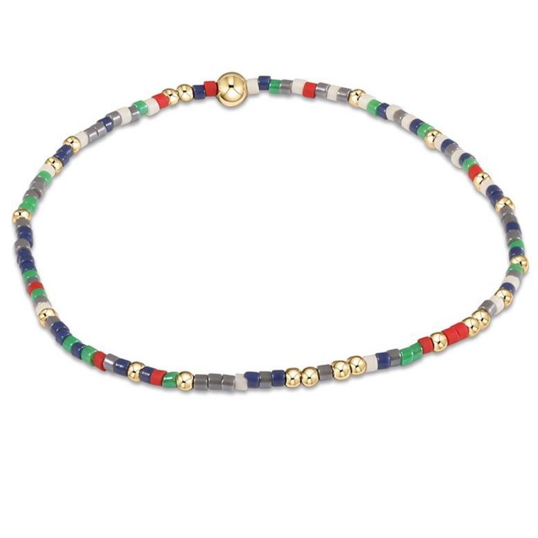 enewton Beaded Bracelet - Argyle Socks
