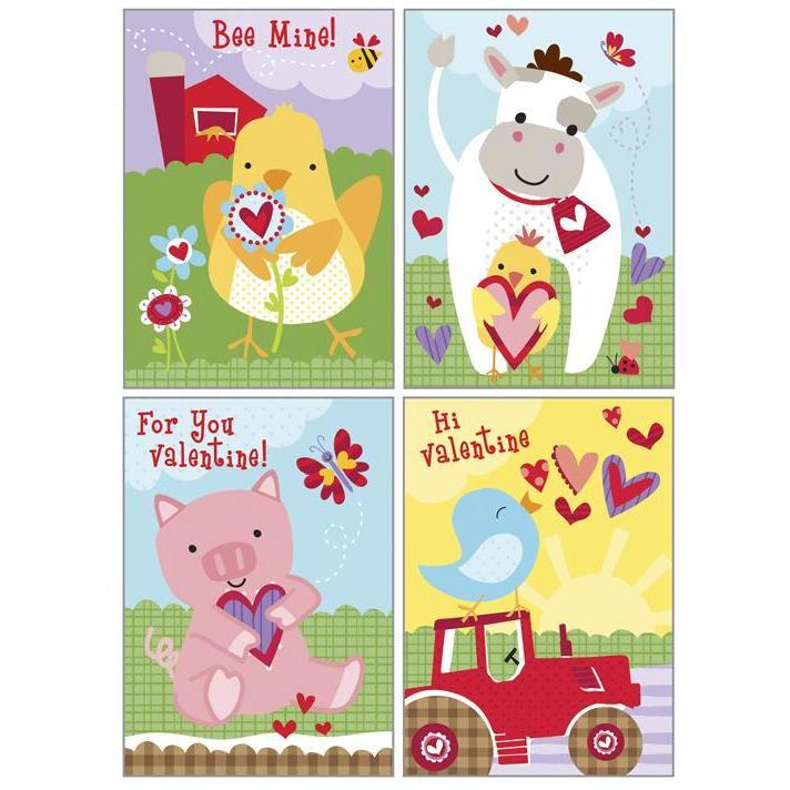 Kids Valentine Pack - On The Farm