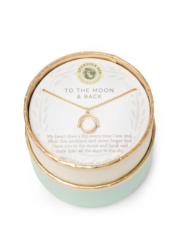 Spartina 449 Necklace - To The Moon And Back 