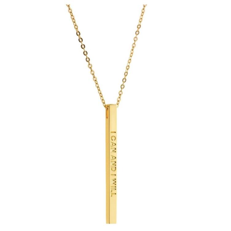 MantraBand Necklace - I Can And I Will