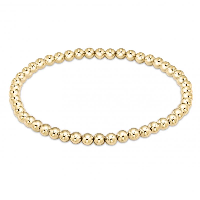 Enewton Classic 4mm Gold Bead Bracelet