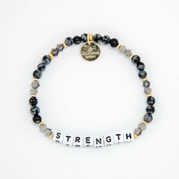 Little Words Project White - Strength (Stormy)