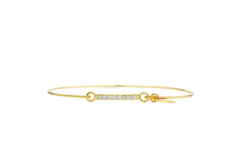 Stia Pavé Icon Bar Bracelet